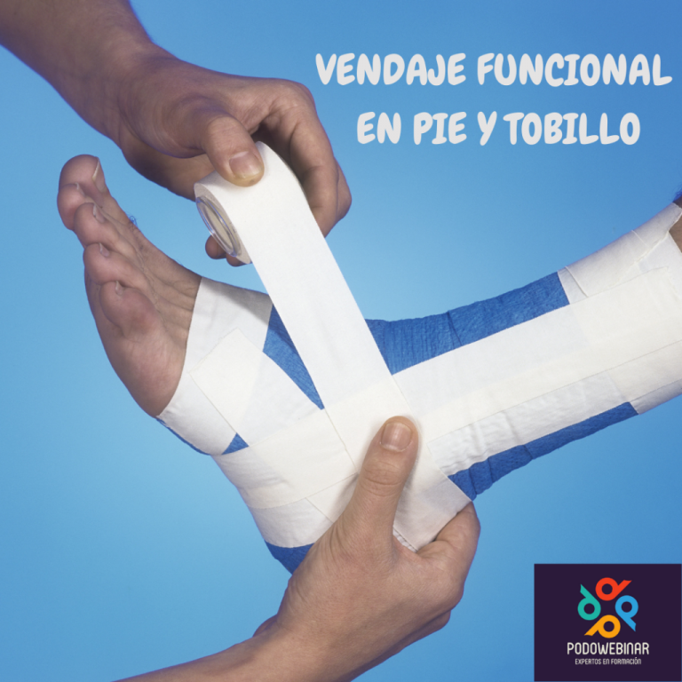 Curso ONLINE: Vendajes funcionales en pie y tobillo