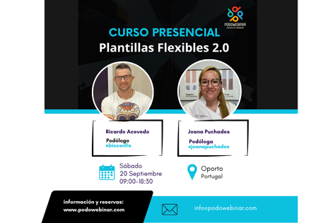 OPORTO( Portugal) Curso: Plantillas flexibles 2.0: concepto, materiales, adaptación y making of